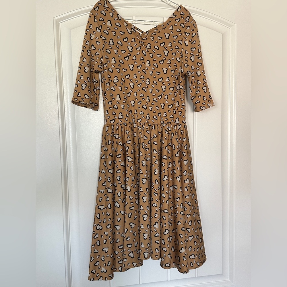 Girls dot dot smile dress